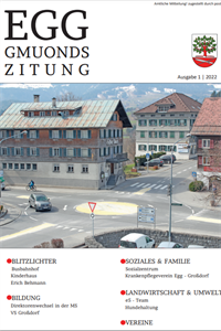 Gemeindezeitung Ausgabe 1/2022