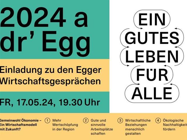 Flyer Egger Wirtschaftsgespräche